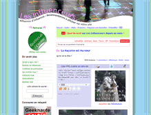 Tablet Screenshot of influenceurs.net